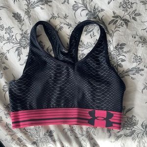 Under Armour Sports Bra Snake Scale Pattern XS